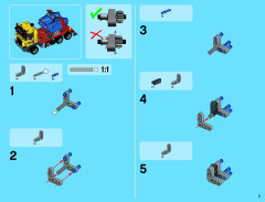 LEGO 42024 instructions page 3 – build guide
