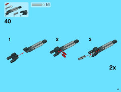 LEGO 42024 instructions page 45 – build guide