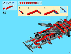 LEGO 42024 instructions page 63 – build guide