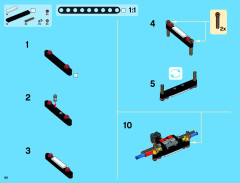 LEGO 42024 instructions page 68 – build guide