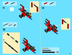 LEGO 42024 instructions page 69 – build guide