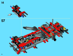 LEGO 42024 instructions page 70 – build guide