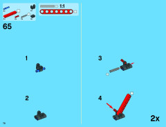 LEGO 42024 instructions page 78 – build guide