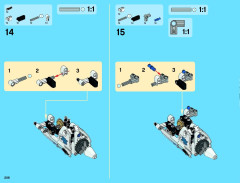 LEGO 42025 instructions page 206 – build guide