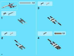 LEGO 42025 instructions page 42 – build guide