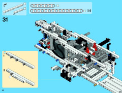 LEGO 42025 instructions page 62 – build guide