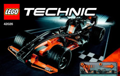 LEGO 42026 instructions page 1 – build guide