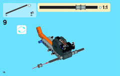 LEGO 42026 instructions page 10 – build guide