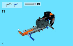 LEGO 42026 instructions page 14 – build guide