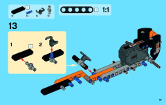 LEGO 42026 instructions page 17 – build guide