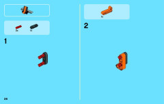 LEGO 42026 instructions page 26 – build guide