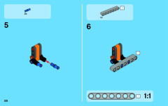 LEGO 42026 instructions page 28 – build guide