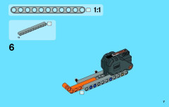 LEGO 42026 instructions page 7 – build guide