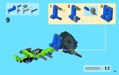 LEGO 42027 instructions page 13 – build guide