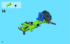 LEGO 42027 instructions page 18 – build guide