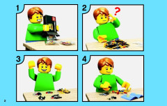 LEGO 42027 instructions page 2 – build guide