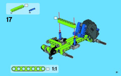 LEGO 42027 instructions page 21 – build guide