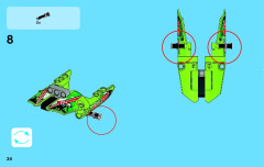 LEGO 42027 instructions page 34 – build guide