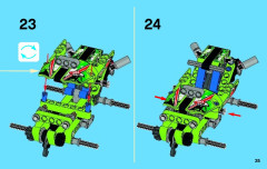LEGO 42027 instructions page 35 – build guide