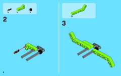 LEGO 42027 instructions page 4 – build guide