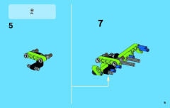 LEGO 42027 instructions page 9 – build guide