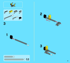 LEGO 42028 instructions page 11 – build guide