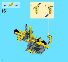 LEGO 42028 instructions page 20 – build guide