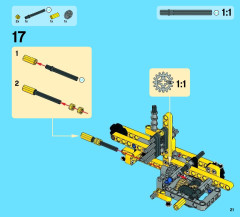 LEGO 42028 instructions page 21 – build guide