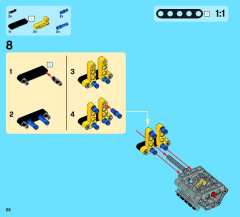 LEGO 42028 instructions page 28 – build guide