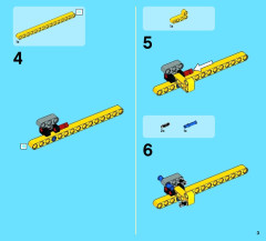 LEGO 42028 instructions page 3 – build guide
