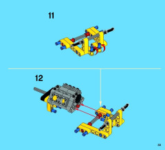 LEGO 42028 instructions page 33 – build guide