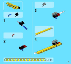LEGO 42028 instructions page 39 – build guide