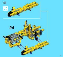 LEGO 42028 instructions page 43 – build guide