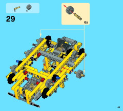 LEGO 42028 instructions page 49 – build guide