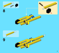 LEGO 42028 instructions page 5 – build guide