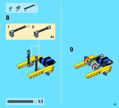 LEGO 42028 instructions page 53 – build guide