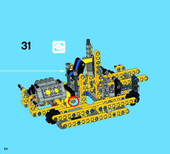 LEGO 42028 instructions page 54 – build guide