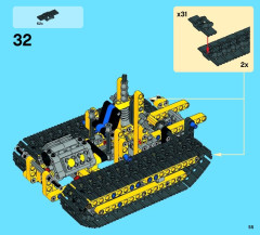 LEGO 42028 instructions page 55 – build guide