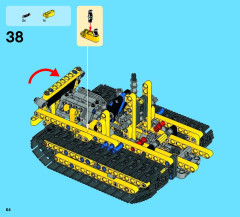 LEGO 42028 instructions page 64 – build guide