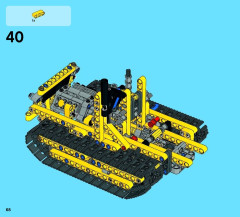 LEGO 42028 instructions page 68 – build guide
