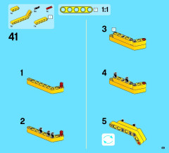 LEGO 42028 instructions page 69 – build guide