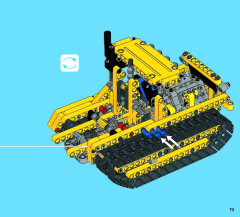 LEGO 42028 instructions page 73 – build guide