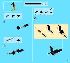 LEGO 42028 instructions page 75 – build guide
