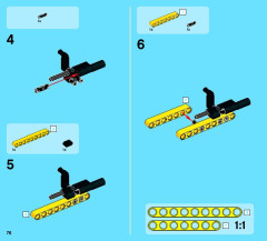 LEGO 42028 instructions page 76 – build guide