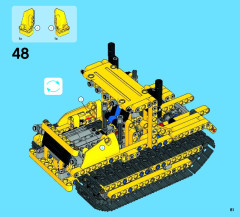 LEGO 42028 instructions page 81 – build guide