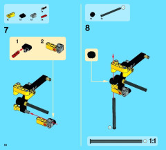 LEGO 42028 instructions page 18 – build guide