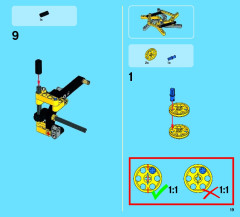 LEGO 42028 instructions page 19 – build guide