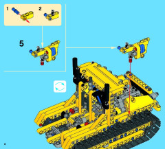 LEGO 42028 instructions page 4 – build guide