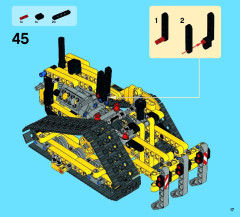 LEGO 42028 instructions page 17 – build guide