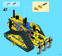LEGO 42028 instructions page 21 – build guide